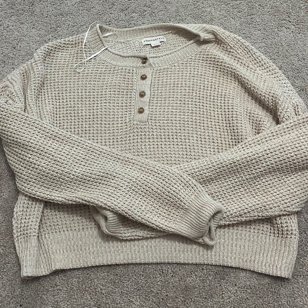 Cropped sweater